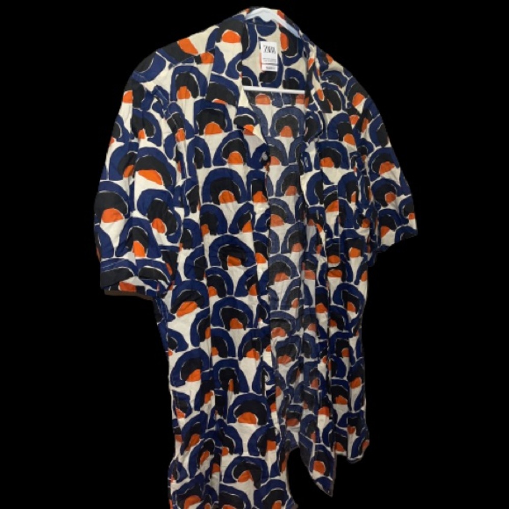 ZARA MENS BUTTON UP XL